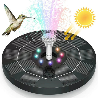 LED Solar Energy Fountain